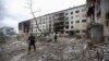 Западная окраина Бахмута, район между улицами Юбилейной и Декабристов. В центре &ndash; школа №18.