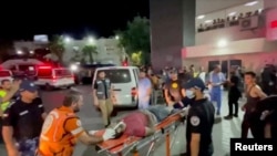 ISRAEL-PALESTINIANS/GAZA-HOSPITAL