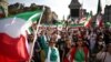 زنجیره‌ انسانی در ده‌ها شهر جهان و اعلام همبستگی با معترضان در ایران