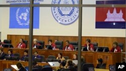 Pengadilan dukungan PBB atas kejahatan perang Khmer Merah di Phnom Penh, Kamboja (foto: dok). 