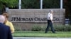 Law enforcement secure grounds of JP Morgan Chase annual stockholders meeting in Tampa, Fla., May 15, 2012.