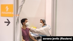 Vakcinacija na Beogradskom sajmu
