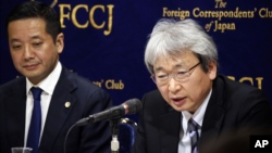 Los abogados y Ghosn presentaron sus argumentos contra la detención en una vista el martes. En esta foto aparece el abogado de Carlos Ghosn, Motonari Otsuru, a la derecha.