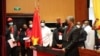 João Lourenço, presidente do MPLA na abertura do VIII Congresso em Luanda, 9 de Dezembro de 2021