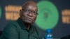 FILE - Mantan presiden Afrika Selatan Jacob Zuma menghadiri konferensi pers di Balai Komunitas YMCA di Soweto, 16 Desember 2023.