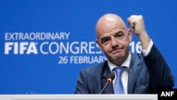 Gianni Infantino Shugaban FIFA