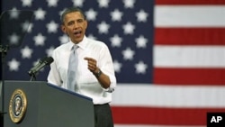 Tổng thống Obama nói chuyện tại Đại học ở Florida hôm 10/4/12