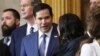 Novi američki državi sekretar Marko Rubio na inauguraciji predsjednika Donalda Trampa (Foto: Kevin Lamarque/Pool Photo via AP)