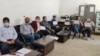 اعتصاب معلمان؛ دانشجویان معترض در مقابل نیروهای بسیج شعار «مرگ بر دیکتاتور» دادند
