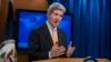 U.S. Secretary of State John Kerry talks about Syria at the State Department in Washington, Jan. 16, 2014.