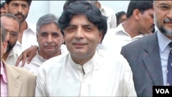 وفاقی وزیر داخلہ چودھری نثار