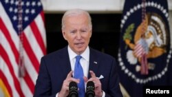 Presidente americano Joe Biden apresenta plano para combater a nova vaga da Covid-19, Washington, 21 de Dezembro de 2021