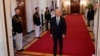 El presidente Joe Biden llega a la ceremonia de la Medalla de Honor en la Casa Blanca, el miércoles 3 de julio de 2024, en honor póstumo a dos soldados que formaron parte de un contingente del Ejército de la Unión que robó un tren confederado durante la Guerra Civil.