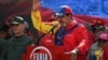 ARCHIVO: El presidente venezolano Nicolás Maduro habla a sus seguidores durante un mitin por el aniversario de la declaración antiimperialista del exmandatario Hugo Chávez, en Caracas, el 29 de febrero de 2024.