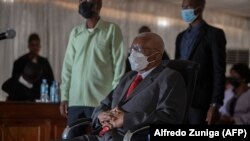 Armando Guebuza comparece a tribunal na Cadeia de Máxima Segurança sobre o caso das "dívidas ocultas" na quinta-feira, 17 Fevereiro 2022