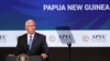 Wapres AS Mike Pence pada KTT APEC di Papua Nugini, 17 November 2018.